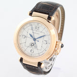 カルティエ  パシャ 2タイムゾーン ナイト&デイ W3109151 K18PG/純正Dバックル/純正レザーベルト  腕時計メンズ