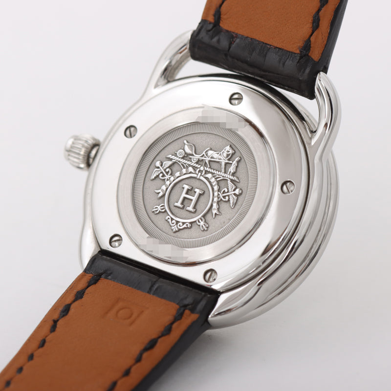 エルメス  アルソー AR5.230 ステンレススチール SS ダイヤベゼル  腕時計レディース