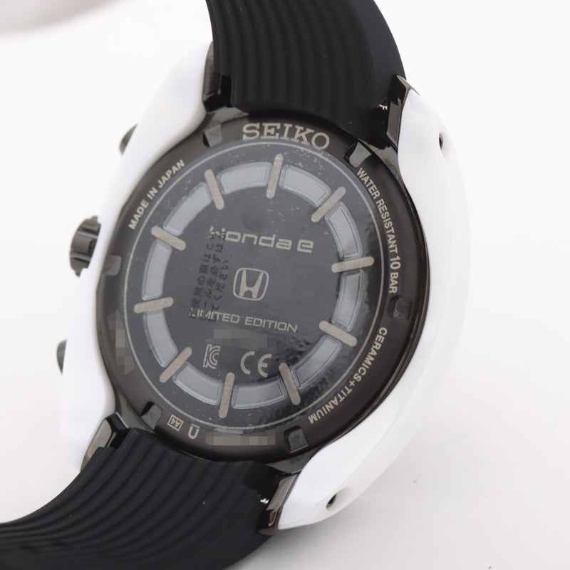 セイコー SEIKO アストロン レボリューションライン HONDA e Limited Edition  SBXC075 ブラック セラミック/チタン ソーラー メンズ 腕時計