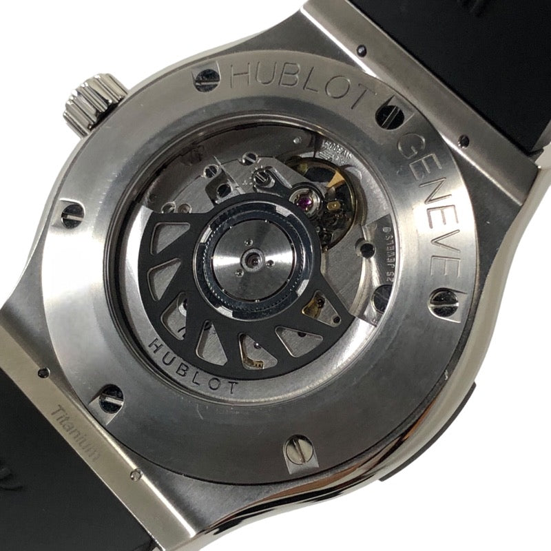ウブロ HUBLOT クラシックフュージョン チタニウム 542.NX.1170.RX チタン/ラバーストラップ 自動巻き メンズ 腕時計