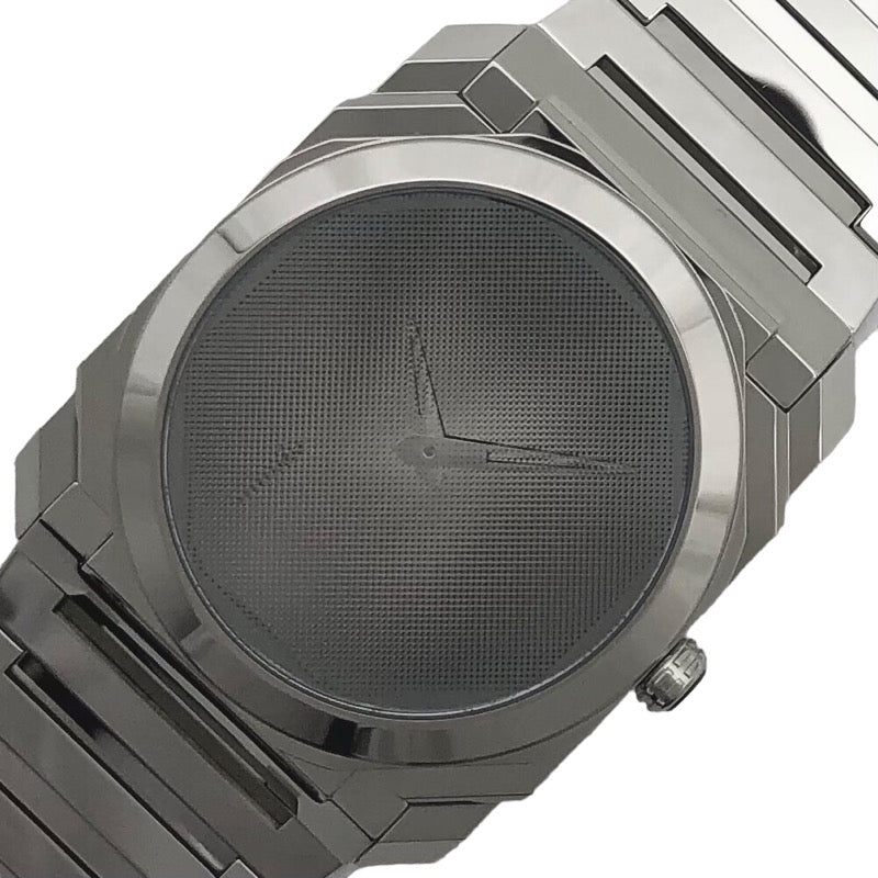 ブルガリ BVLGARI オクト フィニッシモ 妹島 和世限定モデル 103710 SS 手巻き メンズ 腕時計