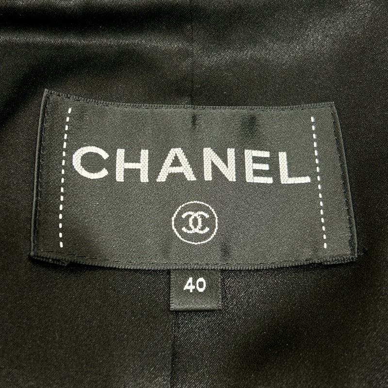 シャネル CHANEL ピリング加工 ピーコート ジャケット 2020A P64614