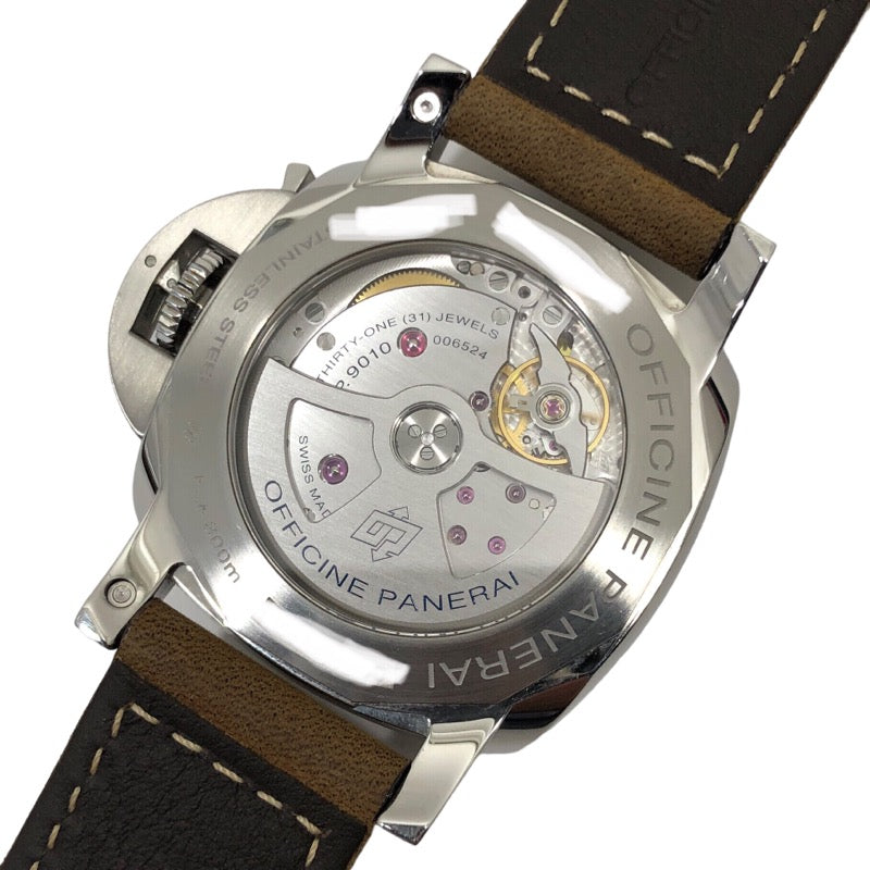 パネライ  ルミノールマリーナ1950 3デイズアッチャイオ PAM01499 SS/レザーストラップ  腕時計メンズ