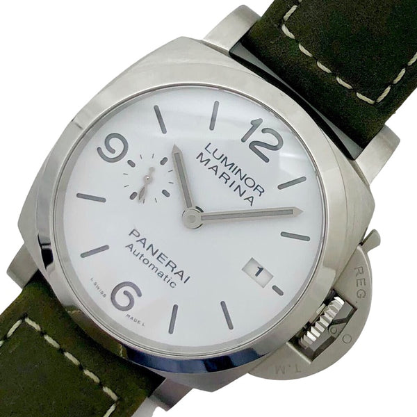 パネライ  ルミノールマリーナ PAM01314 SS/レザーストラップ  腕時計メンズ