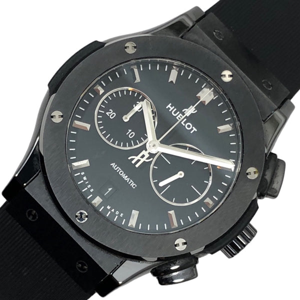 ウブロ HUBLOT クラシックフュージョンクロノグラフブラックマジック 541.CM.1171.RX ブラック セラミック 自動巻き メンズ 腕時計