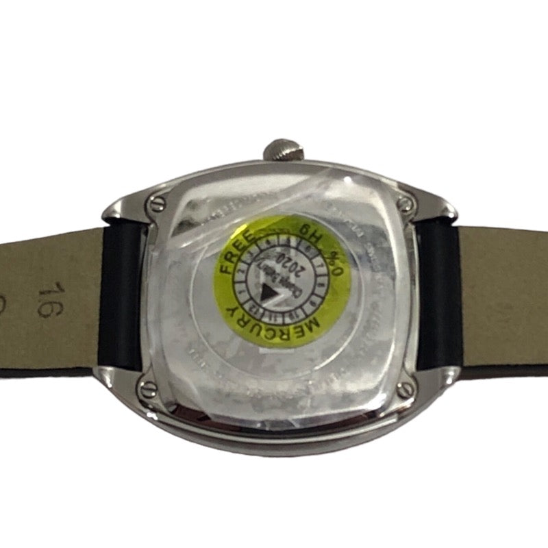 フェンディ FENDI バグズ モンスター 22000M ブラック文字盤 SS/レザーストラップ クオーツ レディース 腕時計