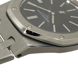 オーデマ・ピゲ AUDEMARS PIGUET ロイヤルオーク ジャンボ 5402ST ブラック文字盤 SS 自動巻き メンズ 腕時計