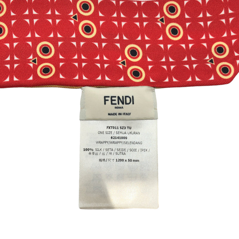 フェンディ FENDI ラッピー FXT011 マルチカラー シルク100