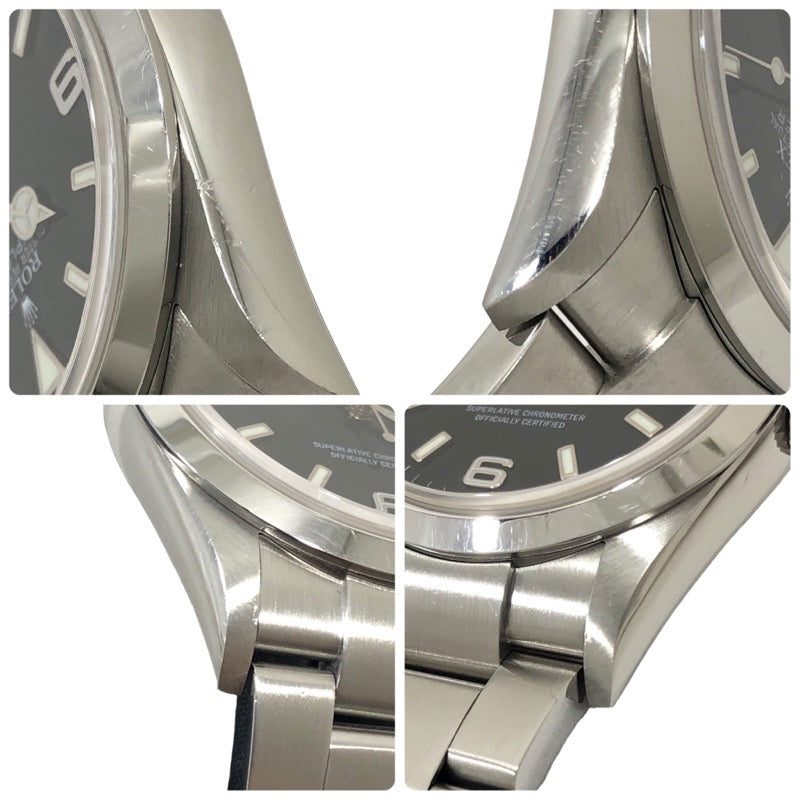 ロレックス ROLEX エクスプローラー１ 114270 ブラック SS 自動巻き メンズ 腕時計