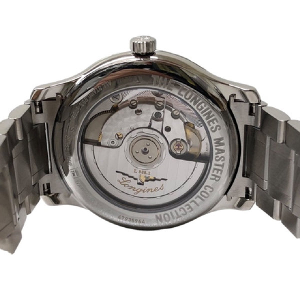 ロンジン LONGINES マスターコレクション L2.628.4.57.6 ステンレススチール 自動巻き メンズ 腕時計