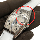 フランク・ミュラー FRANCK MULLER トノーカーベックス 1750S6 K18WG 手巻き レディース 腕時計