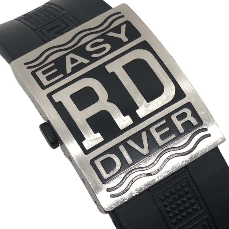 ロジェ・デュブイ ROGER DUBUIS ニューイージーダイバー クロノグラフ RDDBSE017 シルバー文字盤 SS/ラバーストラップ メンズ  腕時計