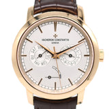 ヴァシュロン・コンスタンタン VACHERON CONSTANTIN トラディショナル デイ/デイト 85290/000R-9969 K18PG/革 自動巻き メンズ 腕時計