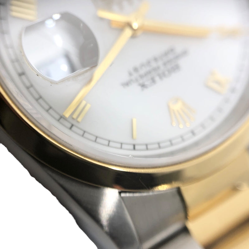 ロレックス ROLEX デイトジャスト ニックプライス T番 16203 SS/K18YG 自動巻き メンズ 腕時計