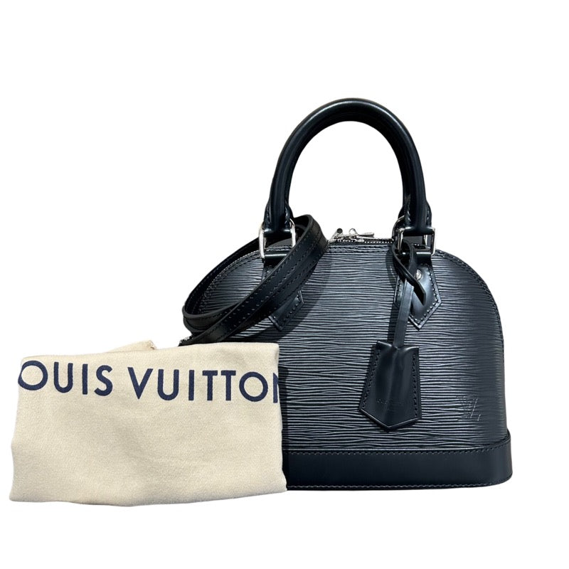 ルイ・ヴィトン LOUIS VUITTON アルマBB M40862 ブラック/SV金具 エピ ...