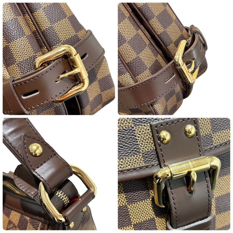 ルイ・ヴィトン LOUIS VUITTON ハイバリー N51200 ブラウン ダミエ