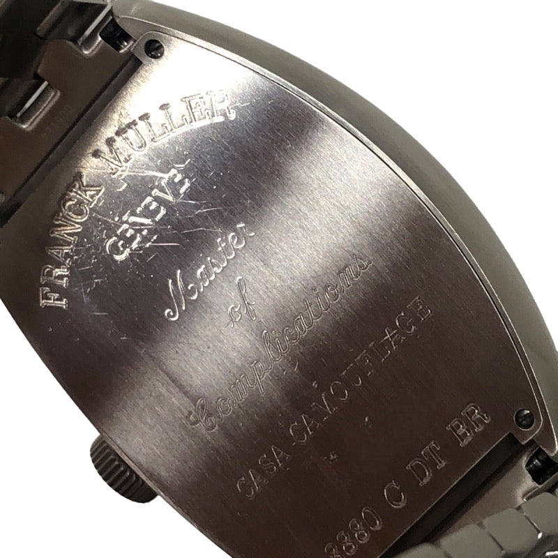 フランク・ミュラー FRANCK MULLER カサブランカ　日本200本限定 8880CDBRCAMOUFLAGEAC ブラック文字盤 SS 自動巻き メンズ 腕時計