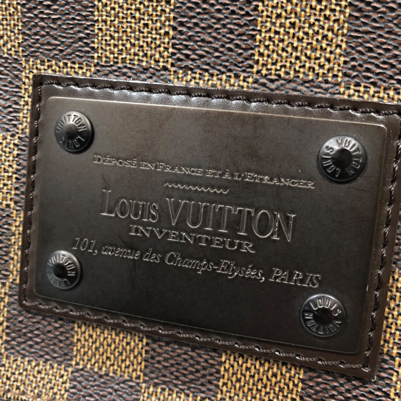 ルイ・ヴィトン LOUIS VUITTON ブルックリンPM N51210 ダミエ・エベヌ ダミエ・キャンバス メンズ ショルダーバッグ