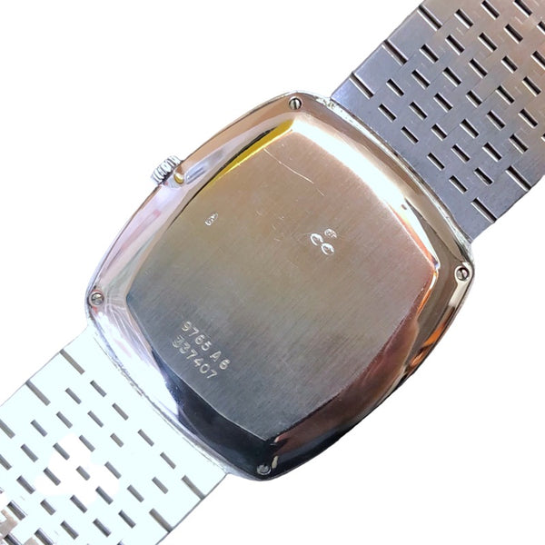 ピアジェ PIAGET メンズウォッチ K18WG ダイヤモンド 9765A6 ブラック K18ホワイトゴールド 手巻き メンズ 腕時計
