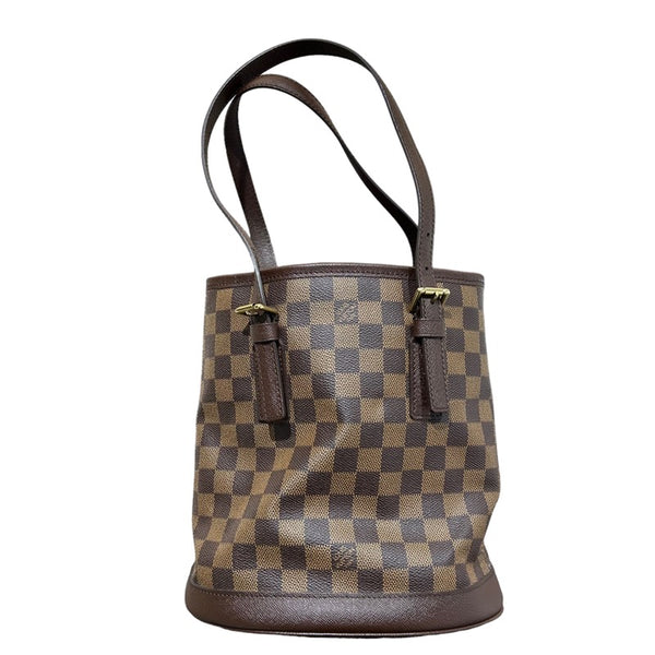 ルイ・ヴィトン LOUIS VUITTON マレ N42240 ブラウン ダミエ レディース ハンドバッグ