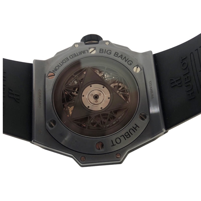 ウブロ HUBLOT ビッグバンウニコ　サンブル-2 200本限定 418.FX.8007.RX セラミック/ラバー 自動巻き メンズ 腕時計