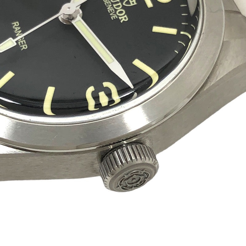 チューダー/チュードル TUDOR レンジャー M79950-0001 ブラック文字盤 SS メンズ 腕時計
