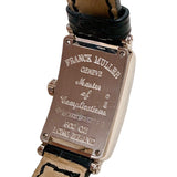 フランク・ミュラー FRANCK MULLER ロングアイランド プティ 802QZ K18ホワイトゴールド レディース 腕時計