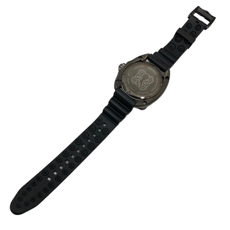 セイコー  ガランテ クラーケン SBLA109 SS(DLC加工)  腕時計メンズ