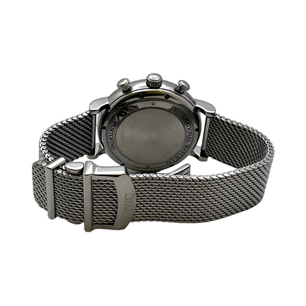 インターナショナルウォッチカンパニー IWC ポートフィノ クロノグラフ IW391006 ブラック ステンレススチール 自動巻き メンズ 腕時計