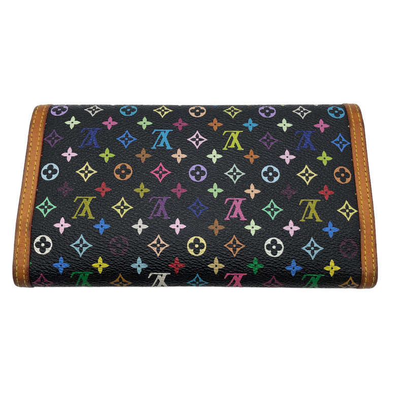 ☆正規美品☆Louis Vuitton　モノグラムマルチカラー　ポルトトレゾールレディース