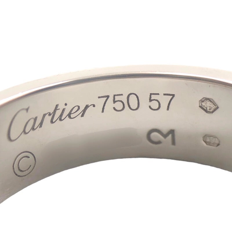 カルティエ Cartier ラブリング 750WG #57 K18WG ジュエリー | 中古 ...
