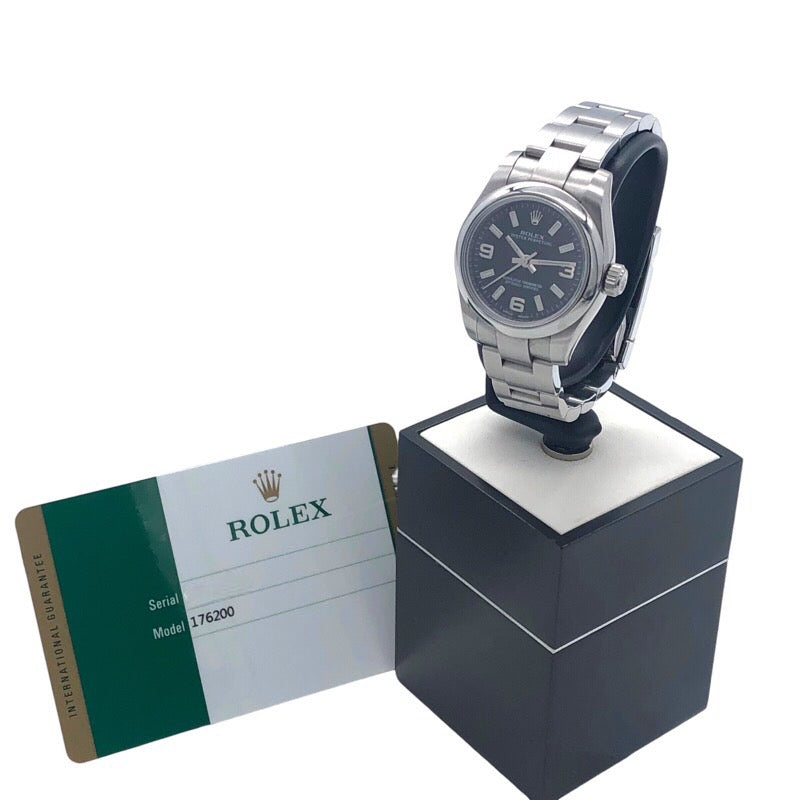 ロレックス ROLEX オイスターパーペチュアル26 176200 シルバー SS