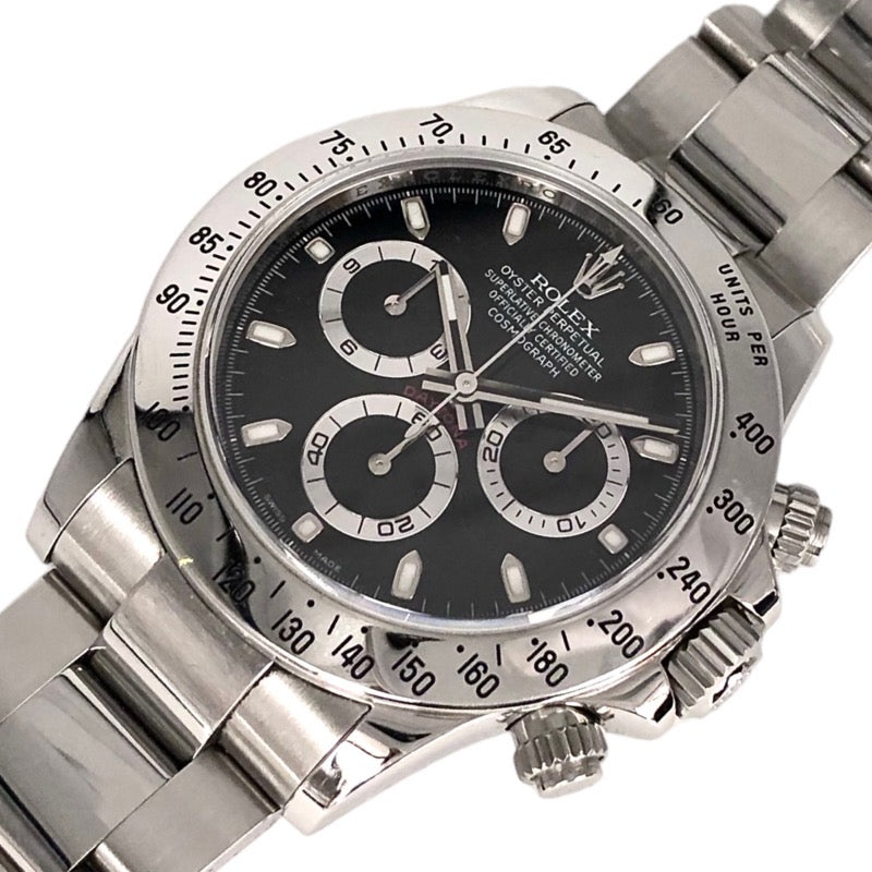 ロレックス ROLEX デイトナ 116520 ブラック ステンレススチール 自動巻き メンズ 腕時計