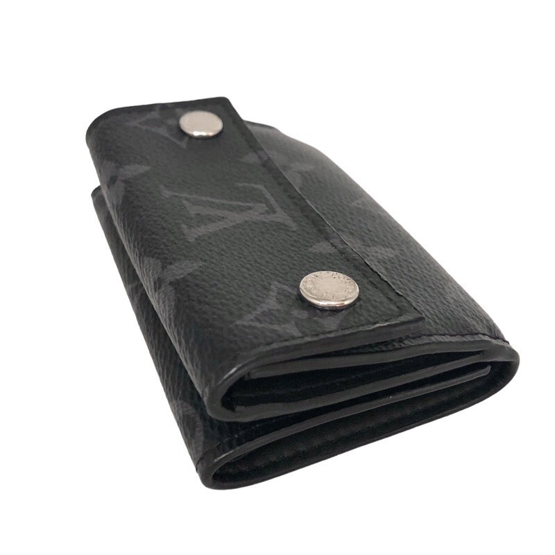 ルイ・ヴィトン ディスカバリー・コンパクトウォレット M67630 モノグラム・エクリプス 黒 三つ折り財布メンズ