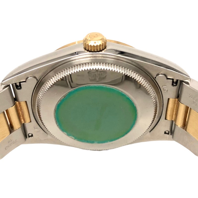 ロレックス ROLEX オイスターパーペチュアル 14203 シルバー K18/ステンレススチール 自動巻き メンズ 腕時計