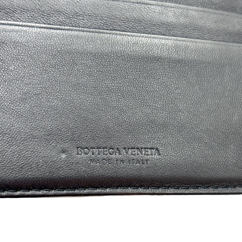 ボッテガ・ヴェネタ BOTTEGA VENETA 二つ折り財布 クロコダイル メンズ 